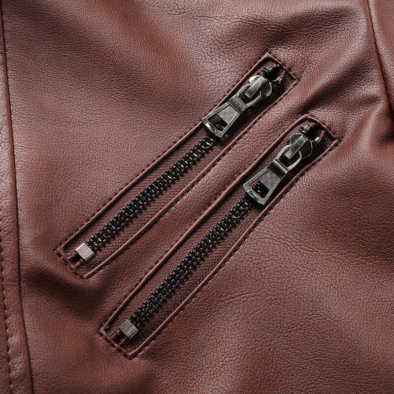 Jaqueta Masculina de Couro Original - (Promoção de Inverno 2025)