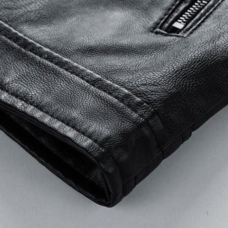 Jaqueta Masculina de Couro Original - (Promoção de Inverno 2025)