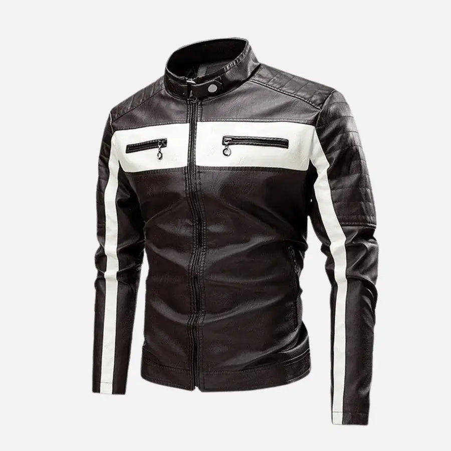 Jaqueta Masculina de Couro Original - (Promoção de Inverno 2025)