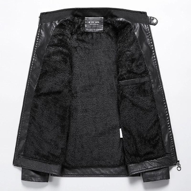 Jaqueta Masculina de Couro Original - (Promoção de Inverno 2025)