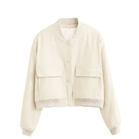Jaqueta Feminina Bomber Acochoada Zahra