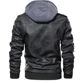 Jaqueta Masculina de Couro Original - (Promoção de Inverno 2025)