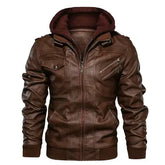 Jaqueta Masculina de Couro Original - (Promoção de Inverno 2025)