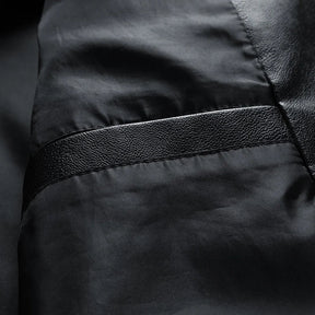 Jaqueta Masculina de Couro Original - (Promoção de Inverno 2025)