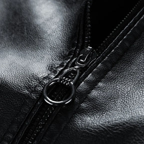 Jaqueta Masculina de Couro Original - (Promoção de Inverno 2025)