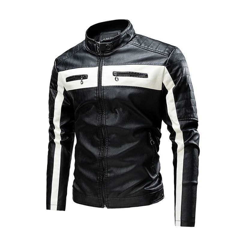 Jaqueta Masculina de Couro Original - (Promoção de Inverno 2025)